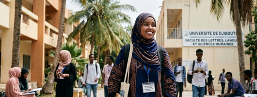Etudier en France depuis Djibouti